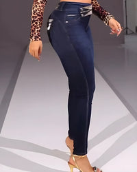 Jeans Glam Con Pedrería