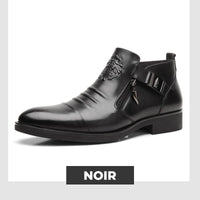 Botines Con Cremallera Hombre