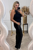 vaqueros con purpurina