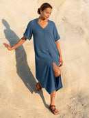 Vestido de algodón Athena