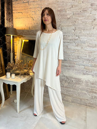 Blusa Asimétrica de punto