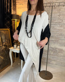 Blusa Asimétrica de punto