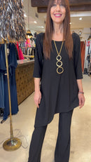 Blusa Asimétrica de punto