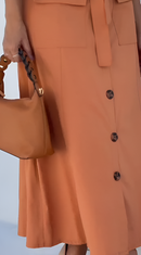 Vestido Encanto Terracota