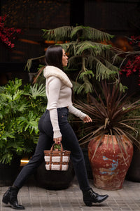 Jeans Tiro Alto Estilo Mom