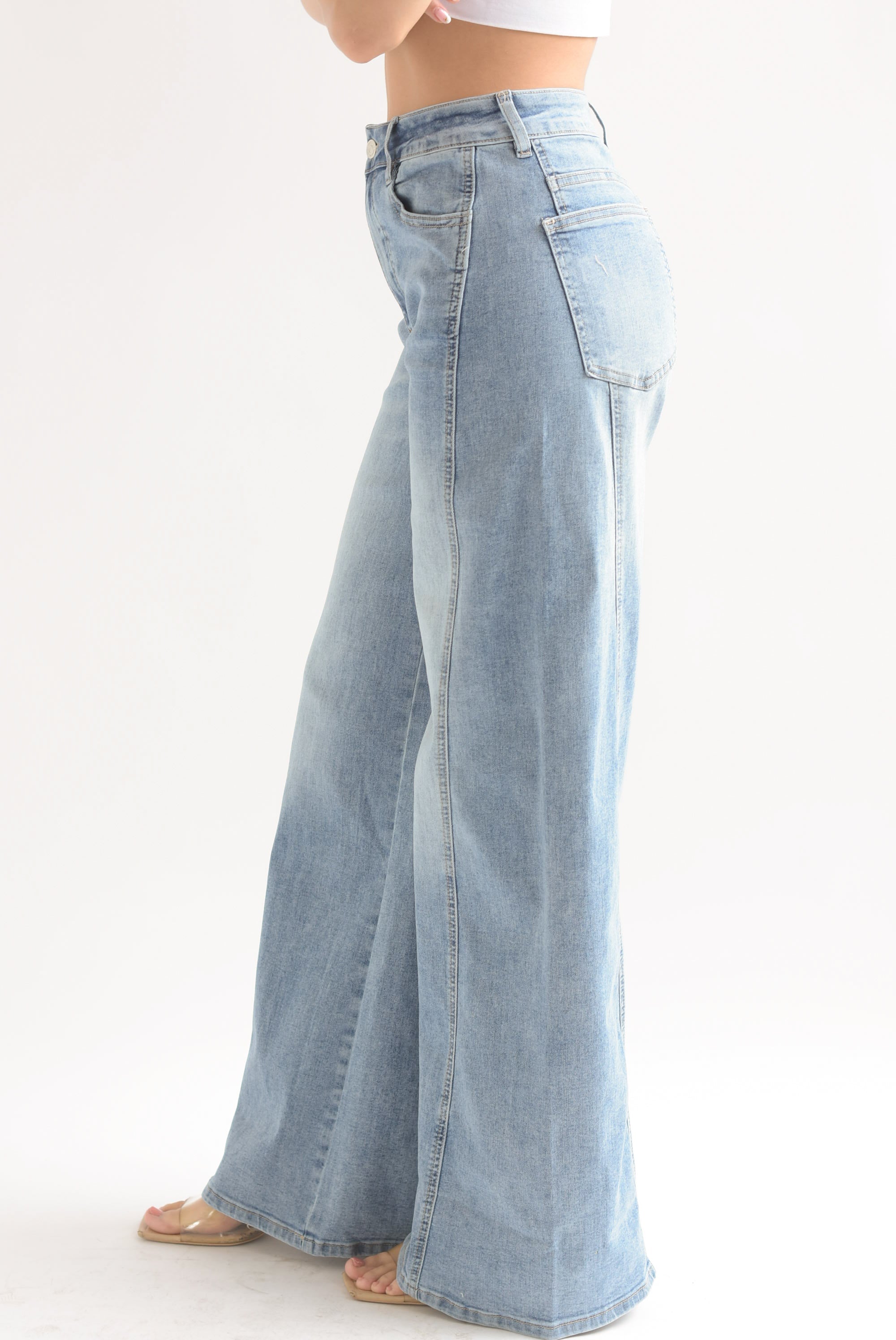 Vaquero Súper Wide Denim