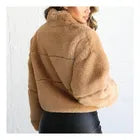 Chaqueta de pelo sintético