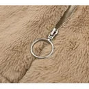 Chaqueta de pelo sintético