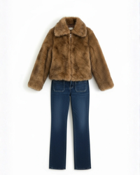 Chaqueta pelo sintético Naty