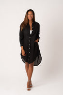 Vestido Camisero Lino