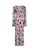 Vestido Gia Estampado De Rosas