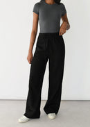 Pantalón de lino primavera-verano