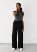 Pantalón de lino primavera-verano