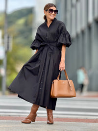 Vestido Phoebe Negro