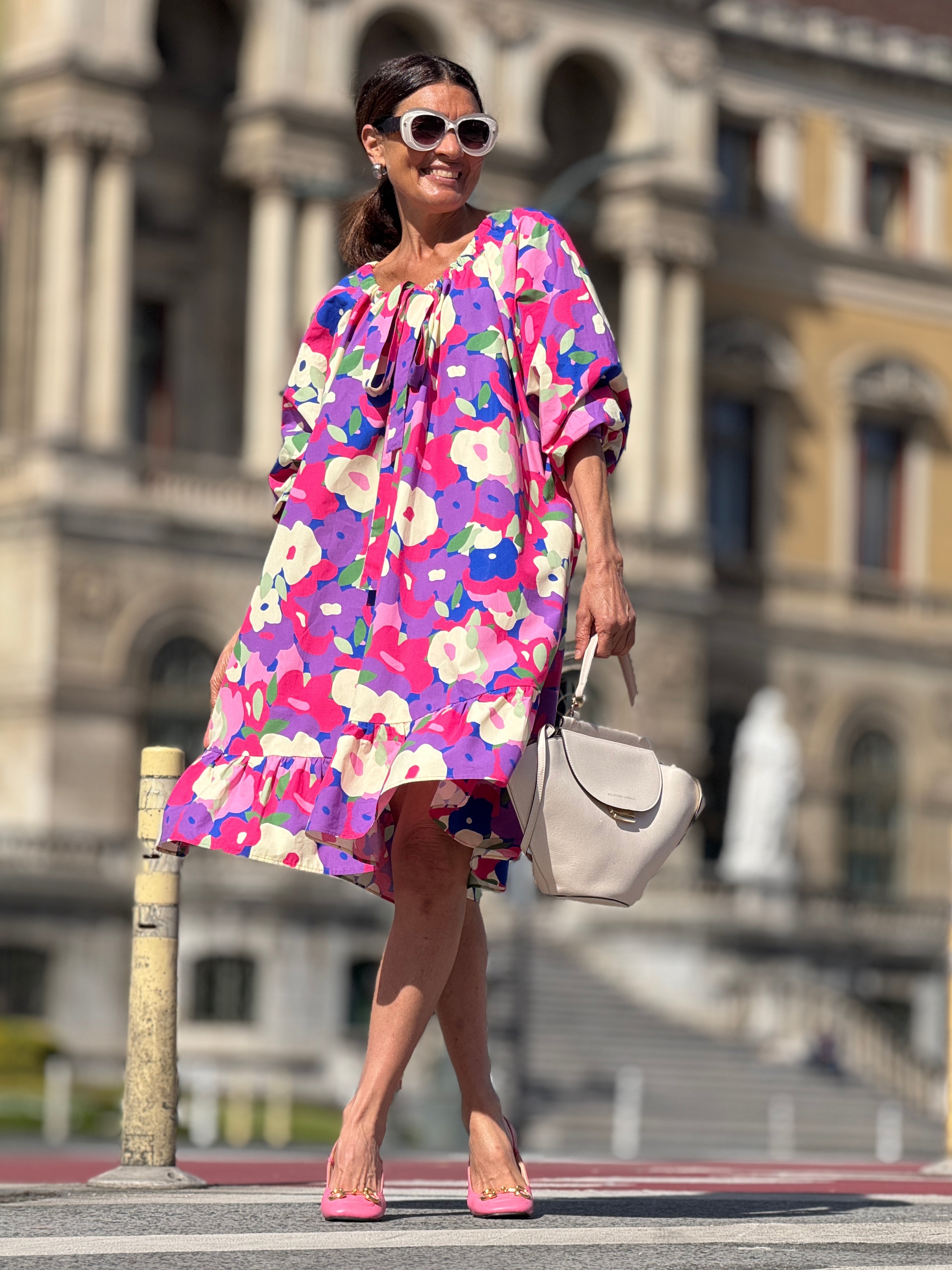 Vestido Flores Hiedra