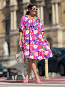 Vestido Flores Hiedra