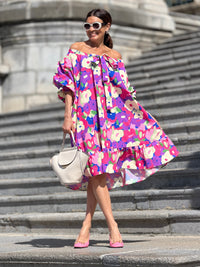 Vestido Flores Hiedra