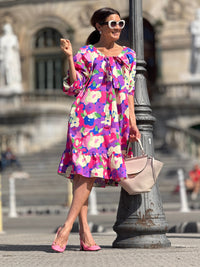 Vestido Flores Hiedra