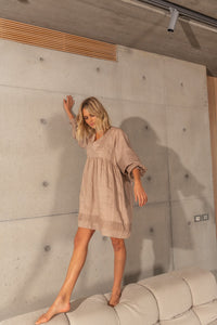 VESTIDO DE LINO STEVIE