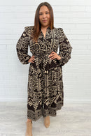 Chocolate Beige Border: jada