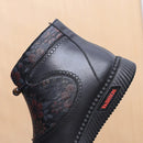 Botas de Piel Estampada