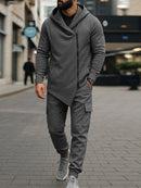 Conjunto de Chaqueta Asimétrica