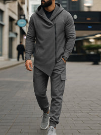 Conjunto de Chaqueta Asimétrica