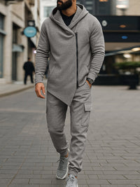 Conjunto de Chaqueta Asimétrica