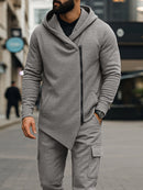 Conjunto de Chaqueta Asimétrica