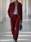 Conjunto Elegante de terciopelo