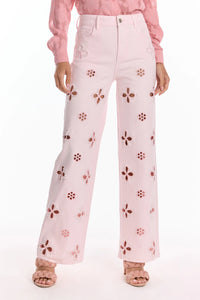 Vaqueros de tiro alto Kaia