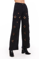 Vaqueros de tiro alto Kaia