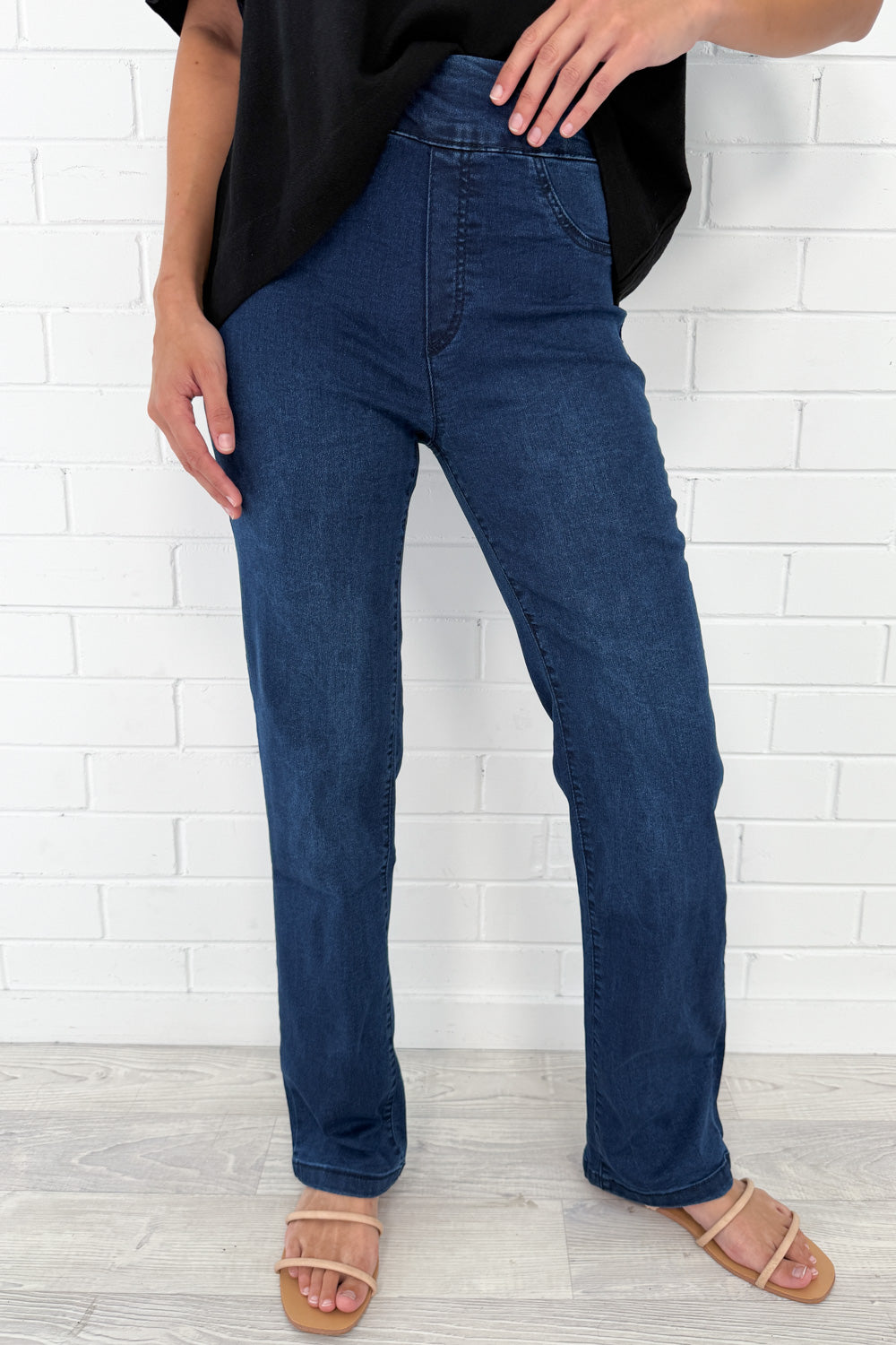 Vaqueros Denim Azul