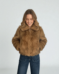 Chaqueta pelo sintético Naty