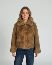 Chaqueta pelo sintético Naty