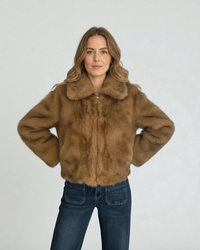 Chaqueta pelo sintético Naty