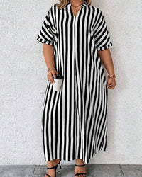 Vestido largo boho con estampado vintage