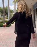 Vestido + Cárdigan Chic