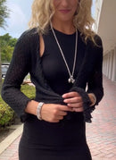 Vestido + Cárdigan Chic