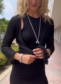 Vestido + Cárdigan Chic