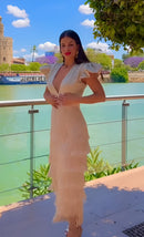 Vestido Victoria de Flecos