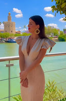 Vestido Victoria de Flecos