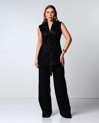 Conjunto estilo Hattan sin Mangas