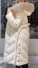 ABRIGO CON CULLO DE PIEL