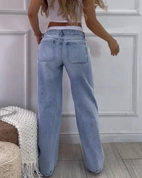 Vaqueros holgados con cinturilla