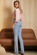 Vaqueros Claros con Efecto Moldeador