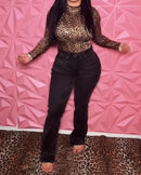 Jeans Tamara de Tiro Alto