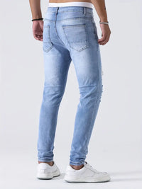 Jeans  Estilo Rasgados de Hombre