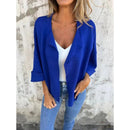 Abrigo de solapa informal elegante