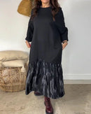 vestido largo llamativo Leany